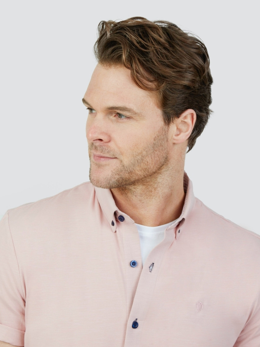 Pink Beck Short Sleeve Jersey Shirt