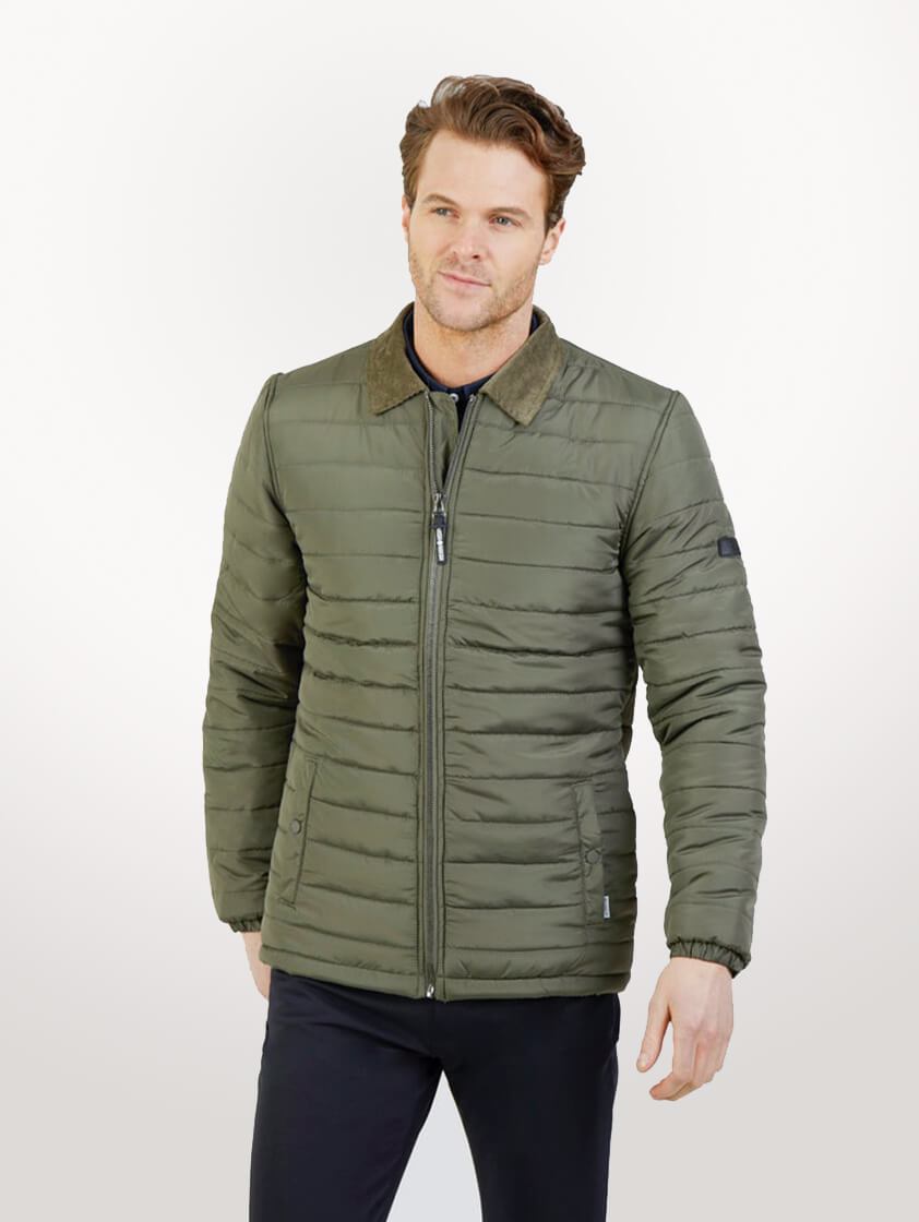 Olive Roman Quilted Jacket