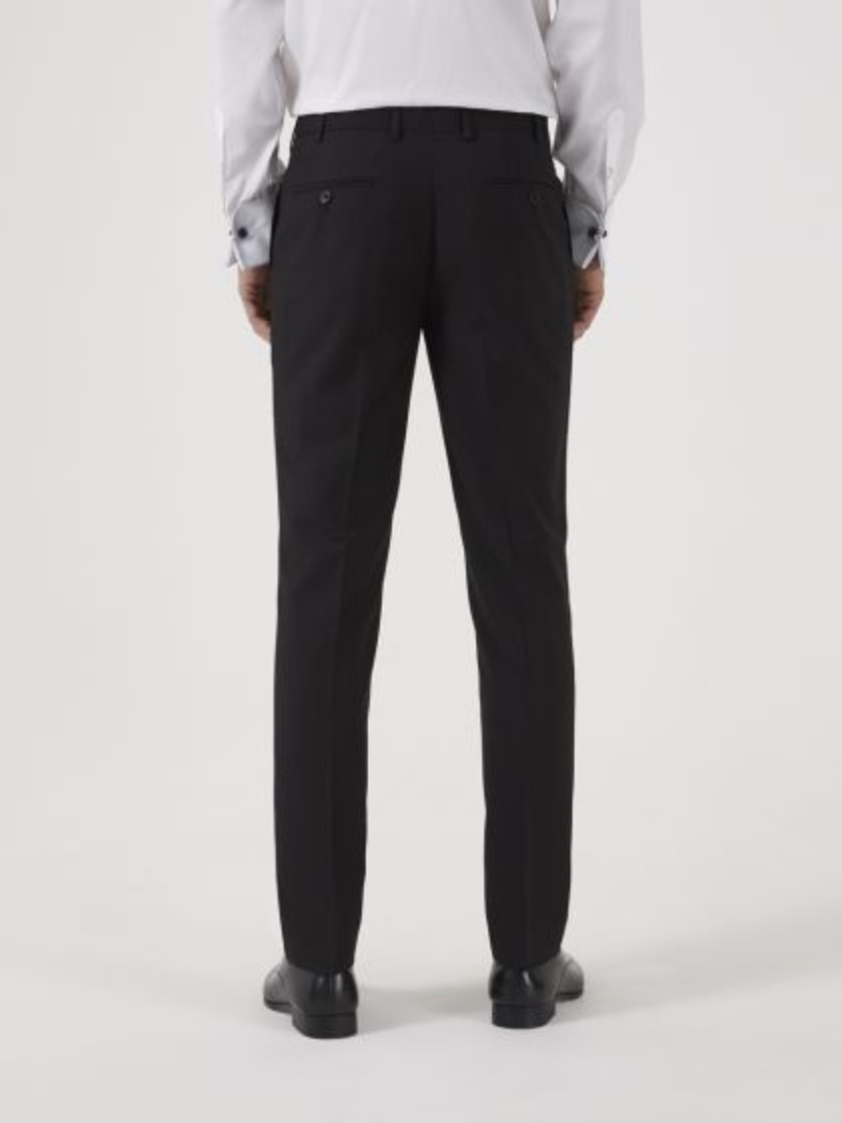 Black Milan II 3 piece Slim Fit Suit