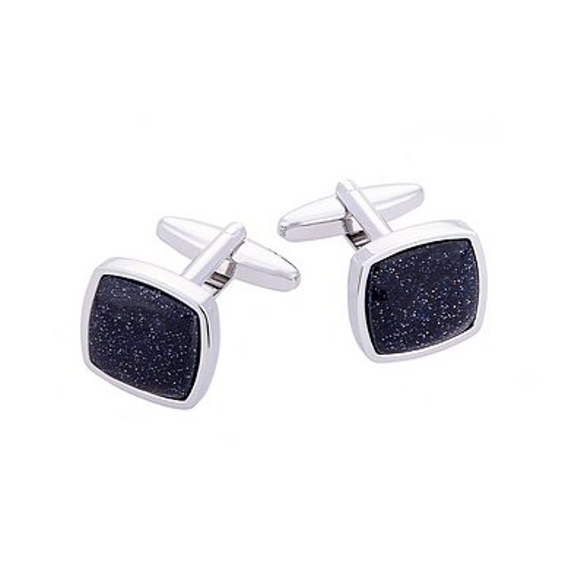 Blue Goldstone Cufflinks