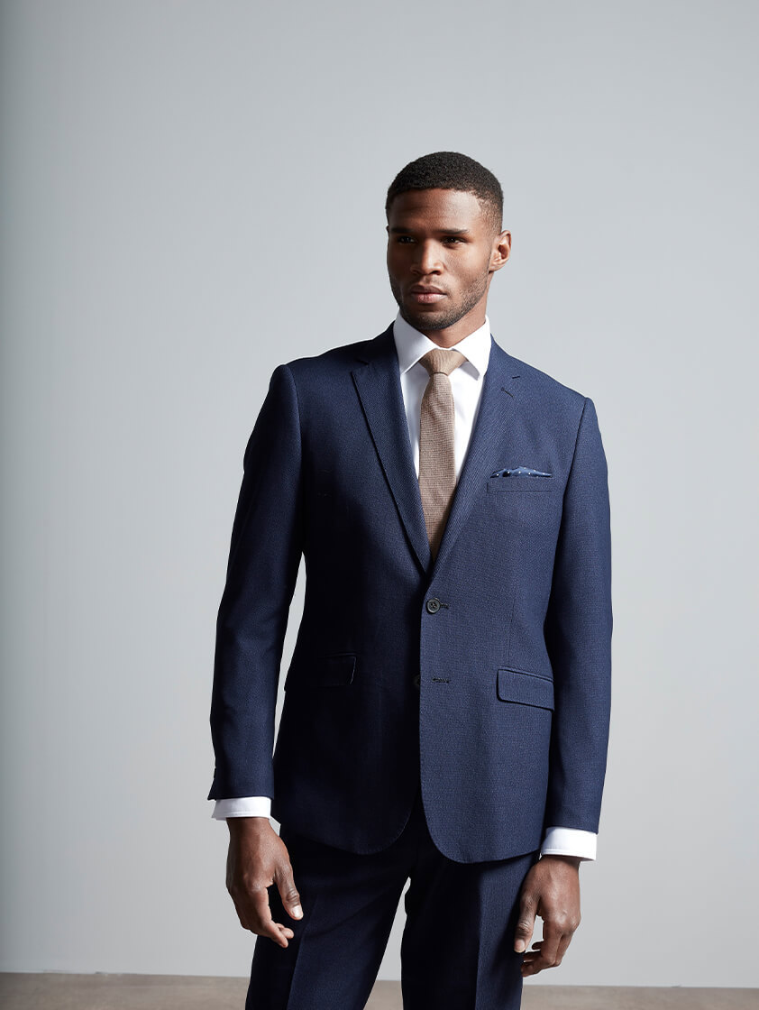 Silver 2 piece Granby suit