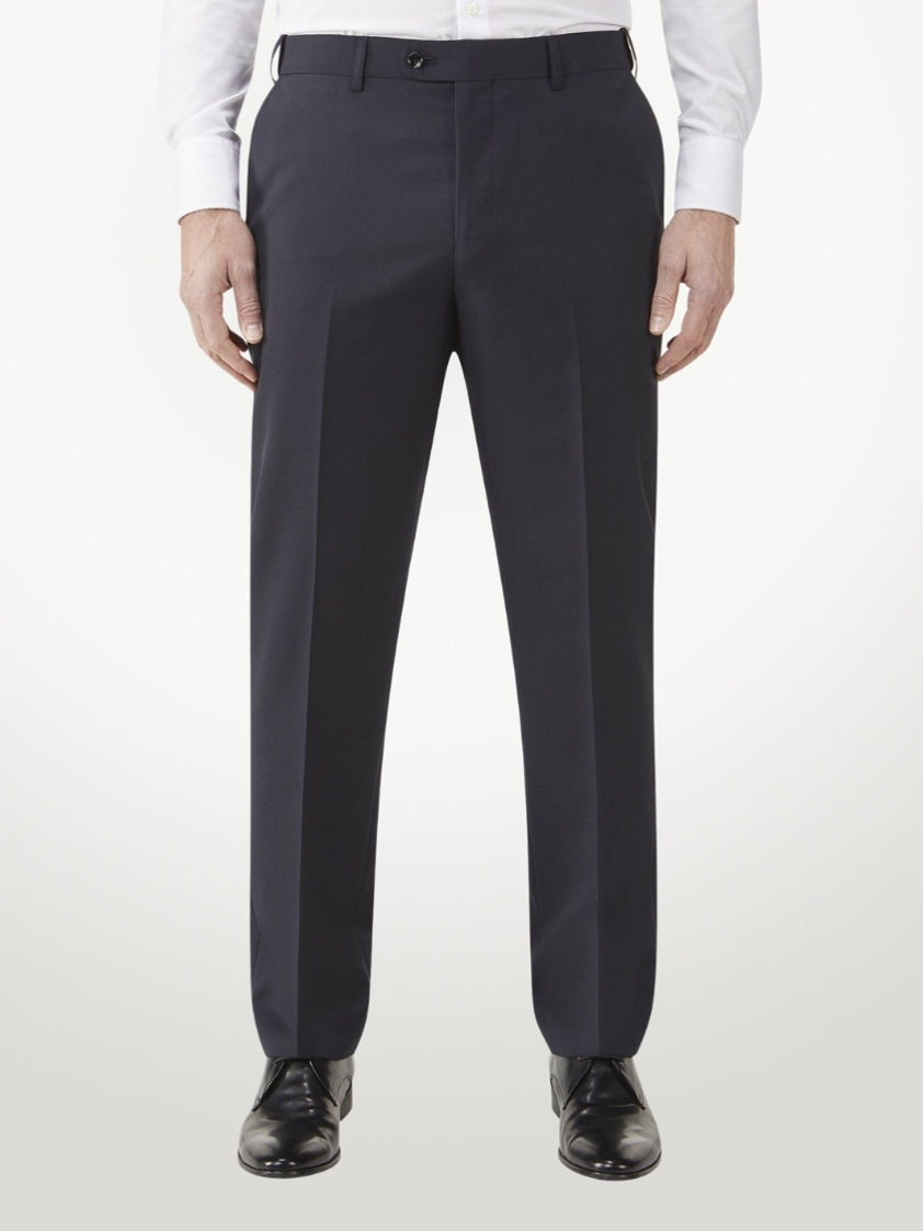 Navy Farnham Tailored Trousers