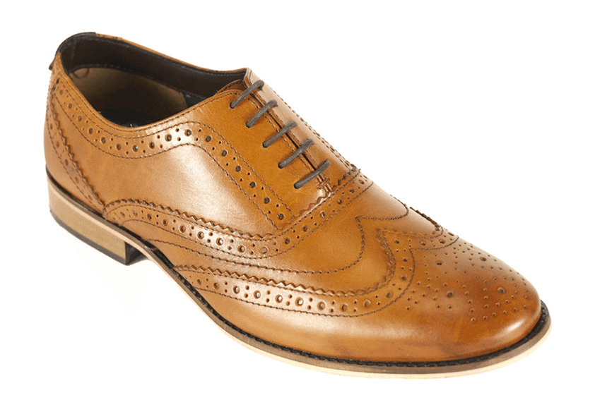 Tan Diego Brogue