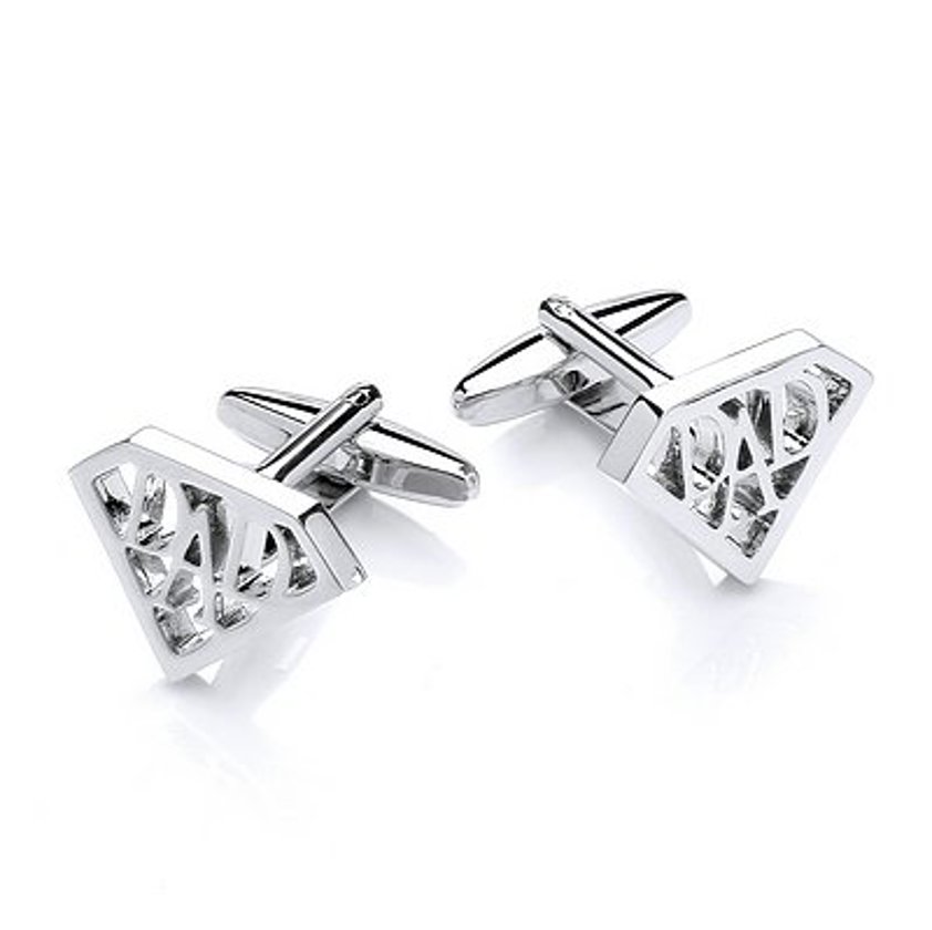 Super Dad Polished Cufflinks