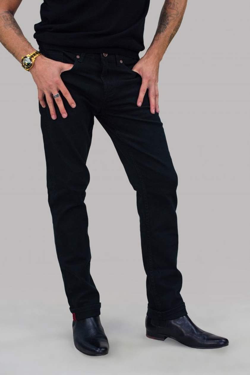 Black Milano Stretch Jeans