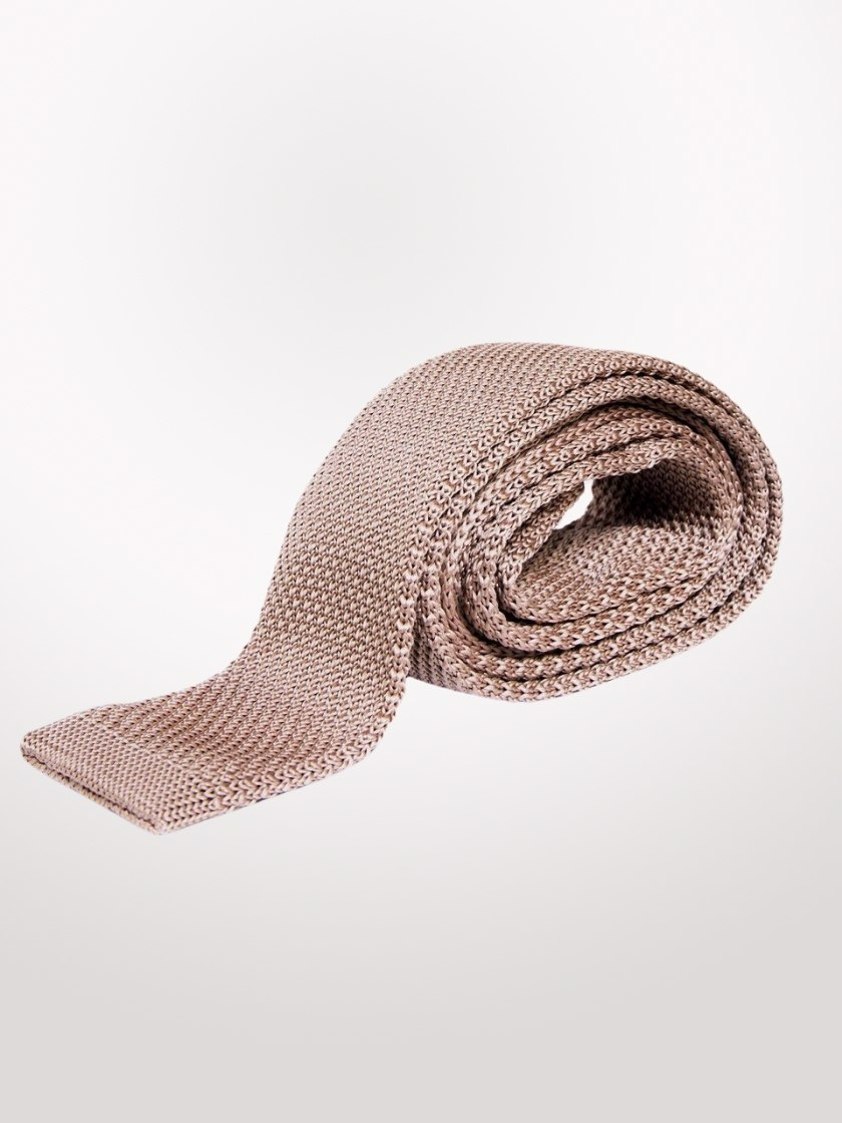 Oak Knitted  Tie