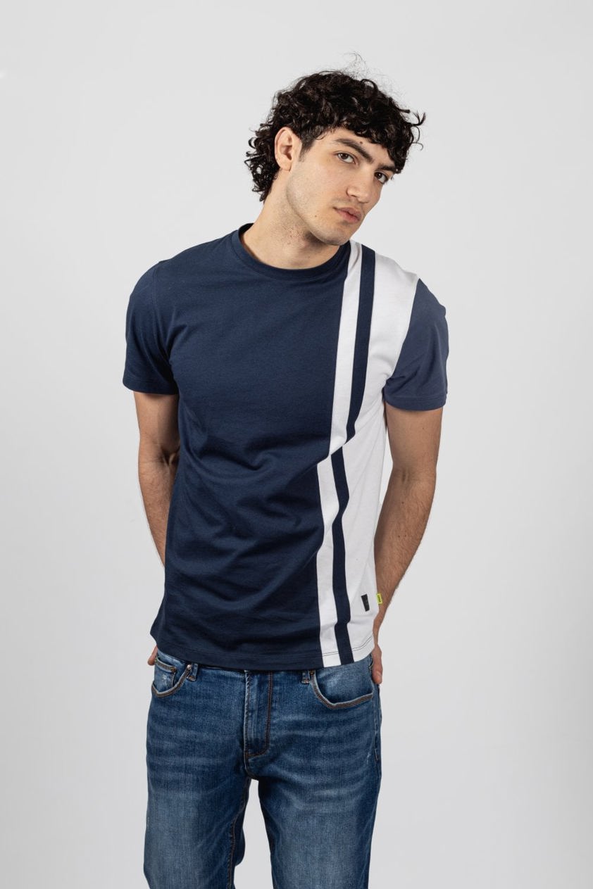 Navy Capone Casual T-Shirt
