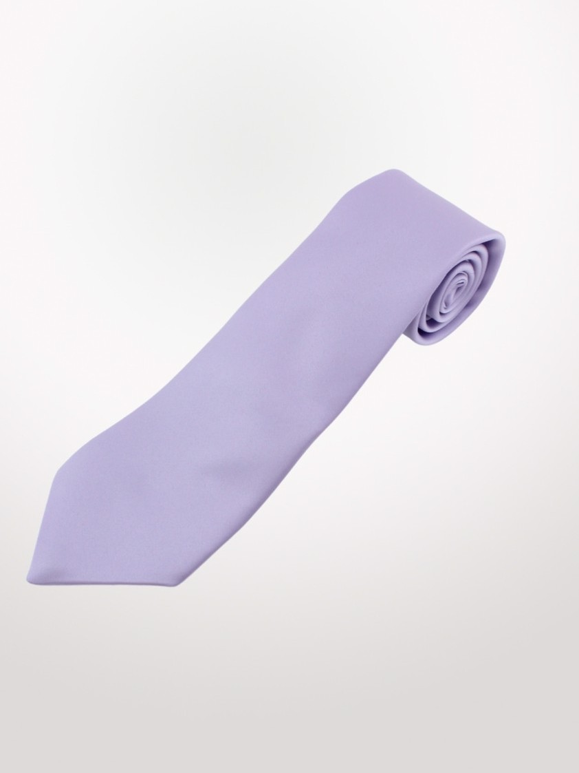 Orchid Satin Tie and Hank Set