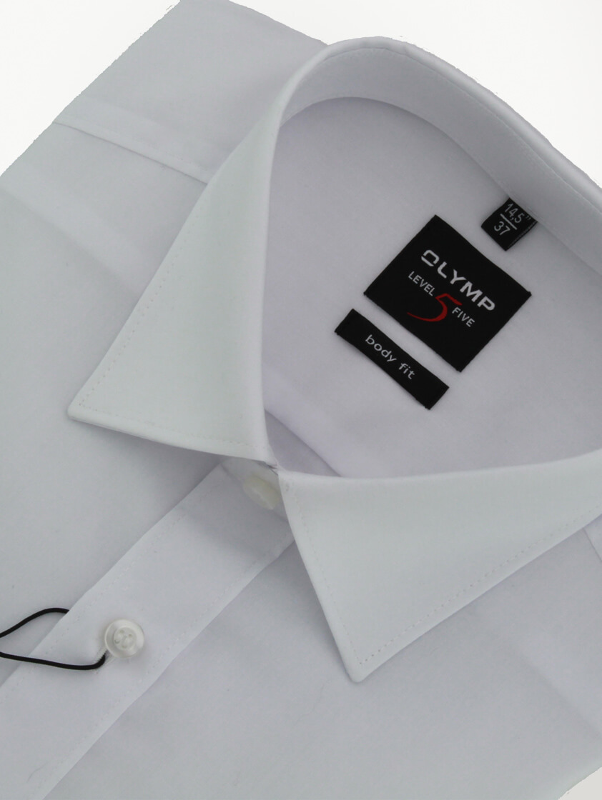 White Formal Body Fit 5 Shirt