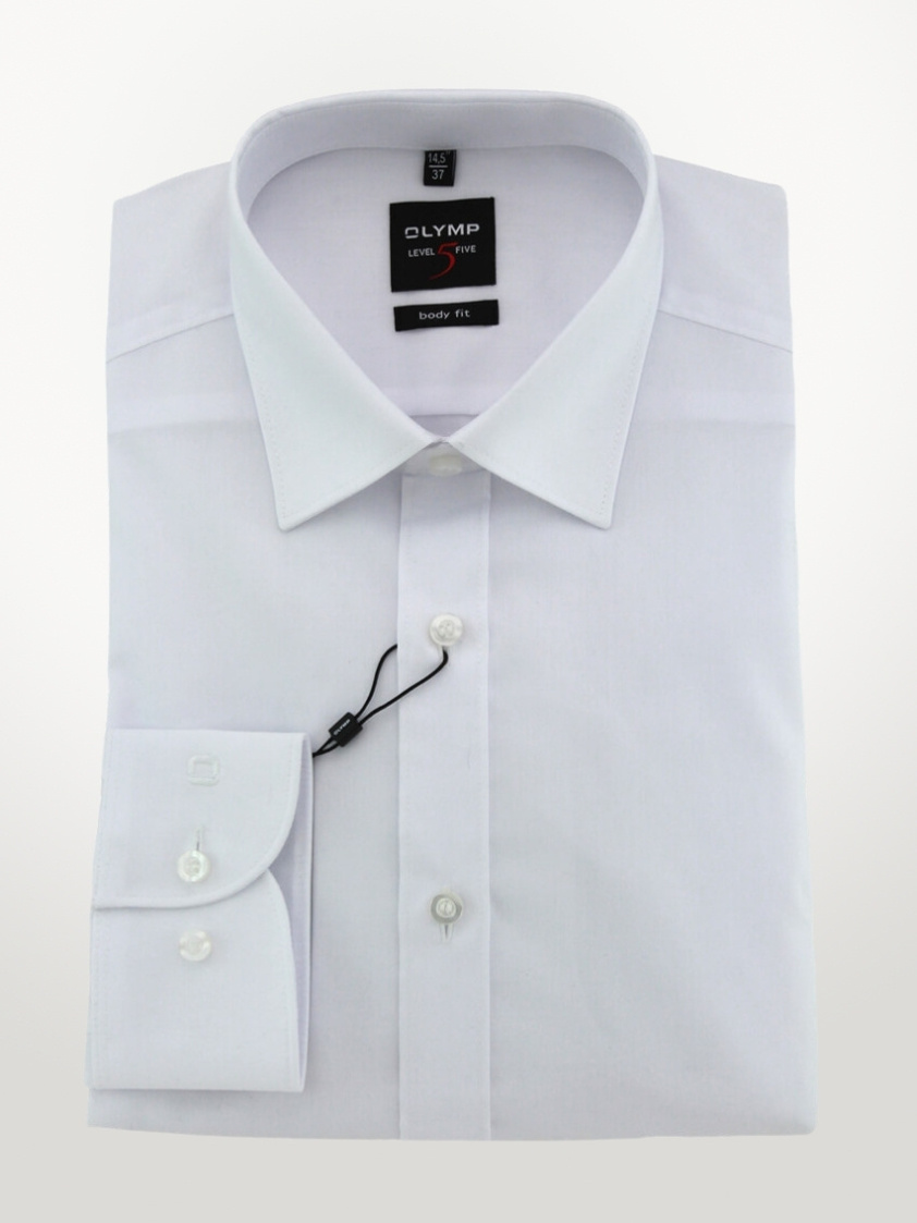 White Formal Body Fit 5 Shirt