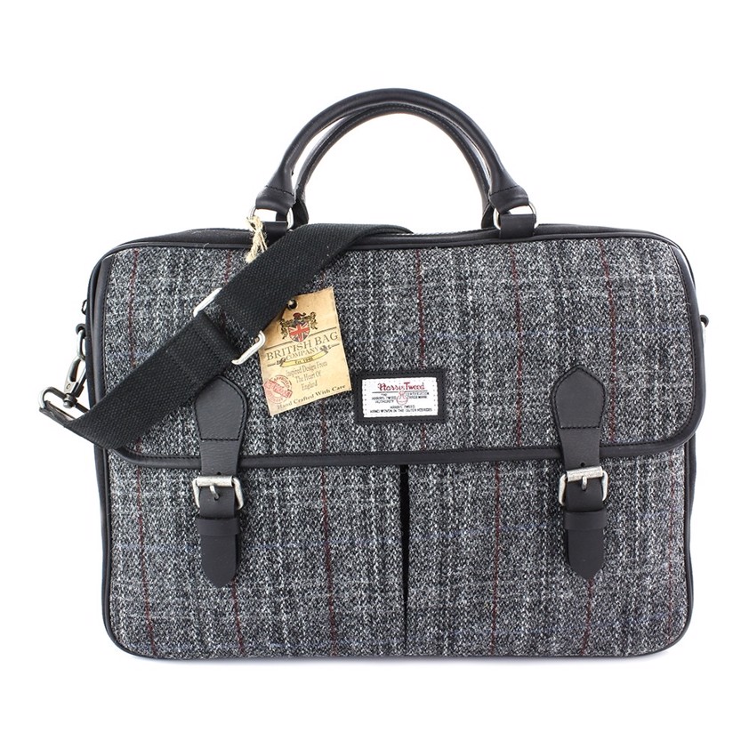 harris tweed satchel