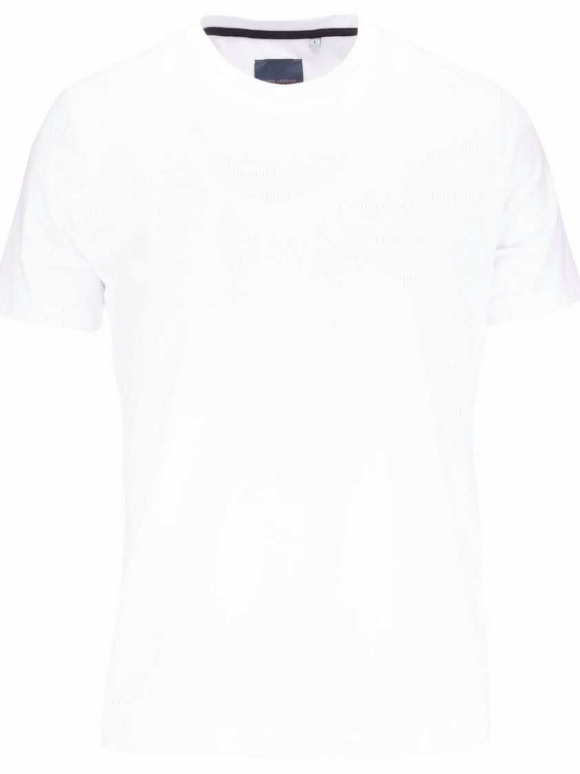 White Casual T Shirt