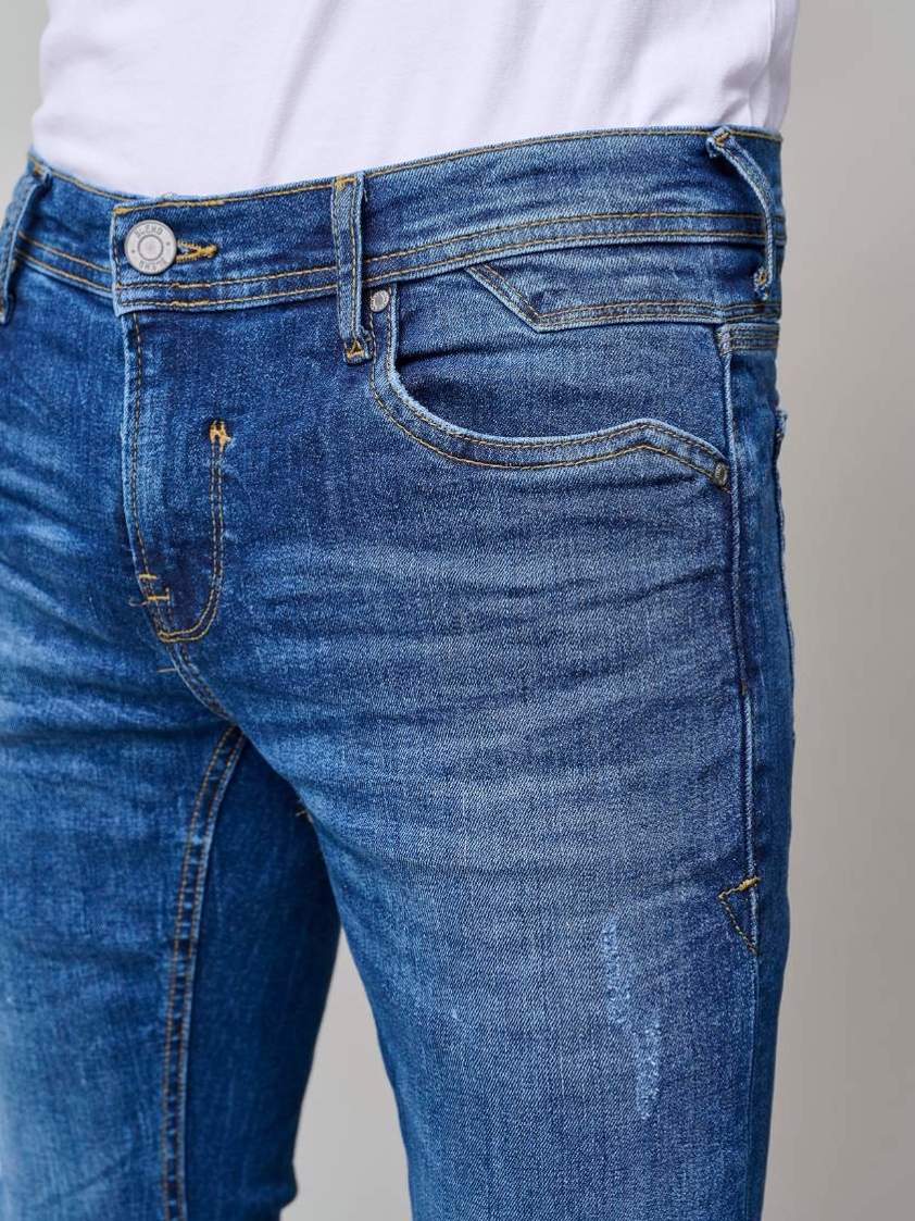 Middle Blue Cirrus Skinny Fit Jeans