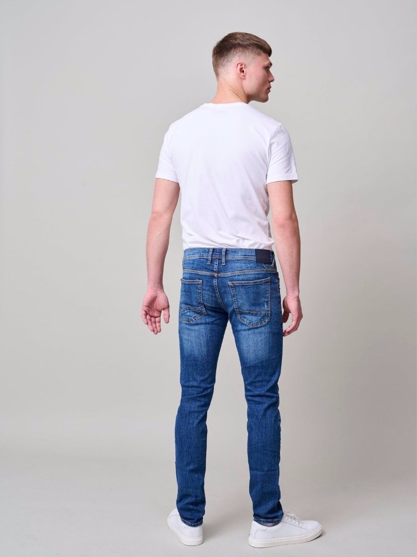 Middle Blue Cirrus Skinny Fit Jeans