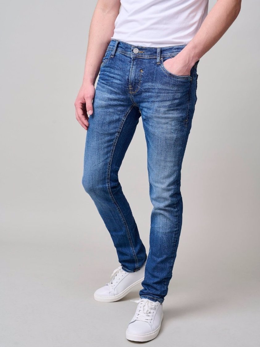 Middle Blue Cirrus Skinny Fit Jeans