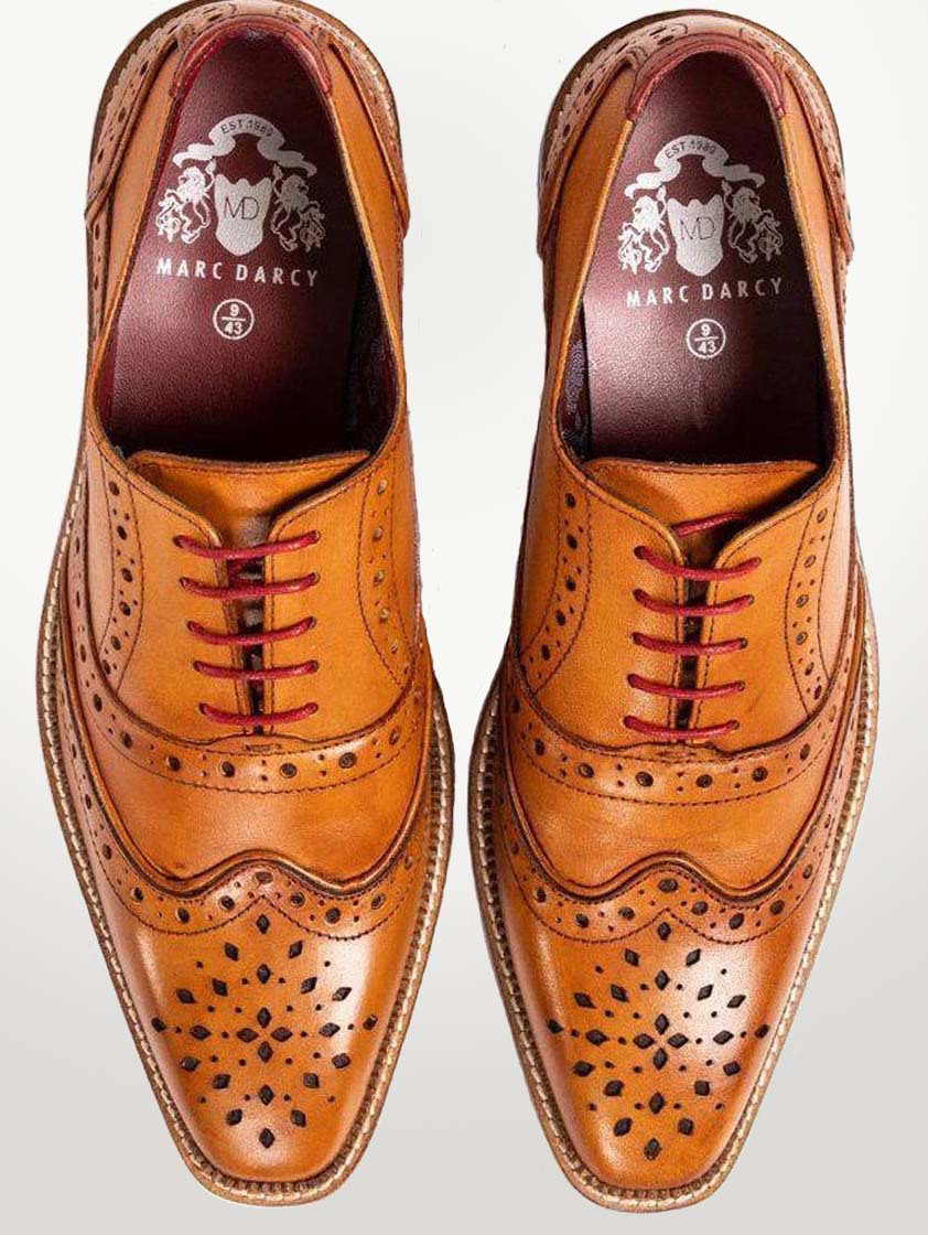 Tan Leather Larkin Shoes