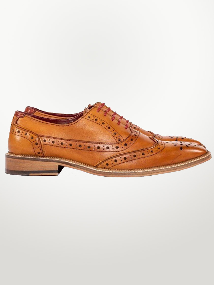 Tan Leather Larkin Shoes