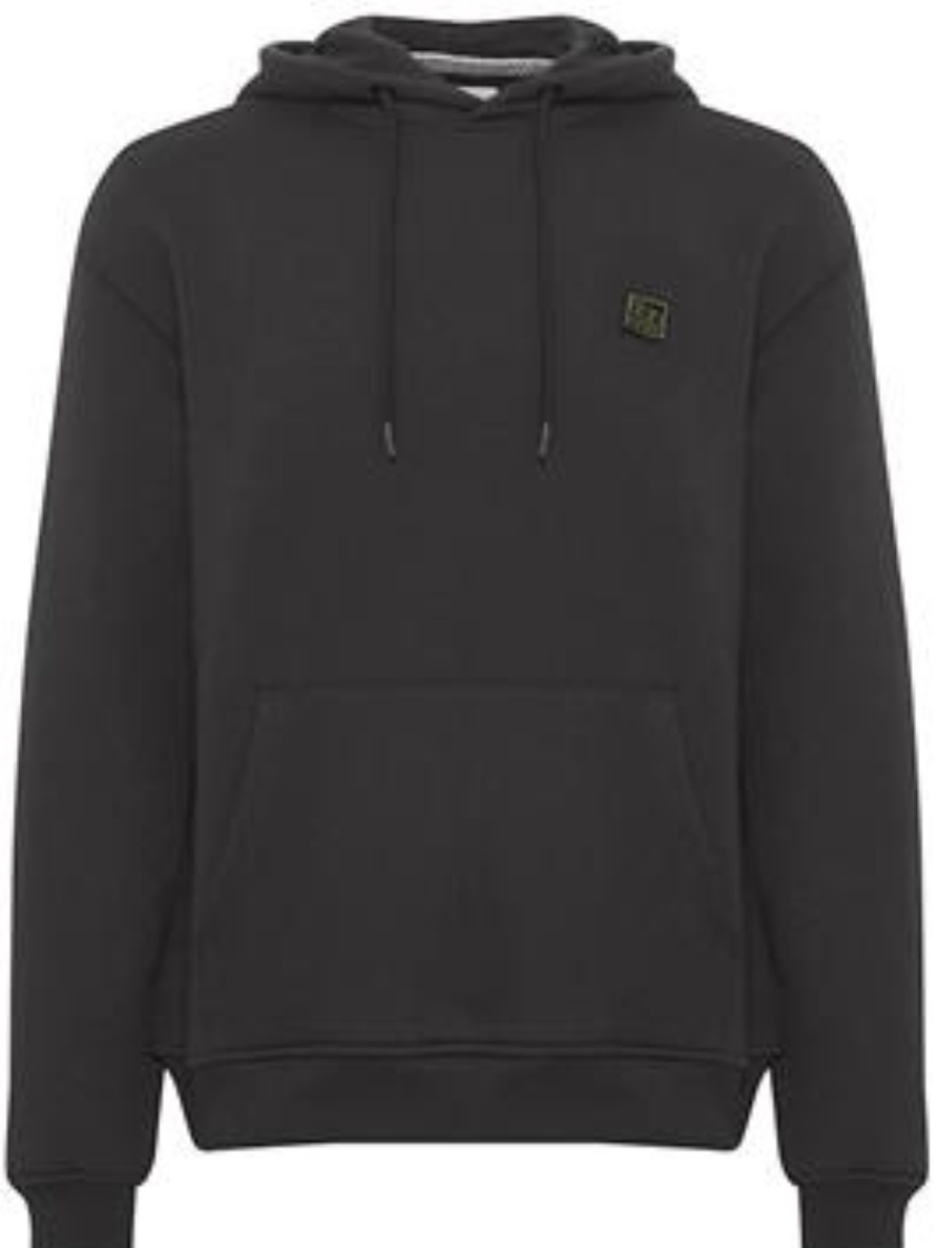 Bronze Hooded Sweatshirt Velcro Detail