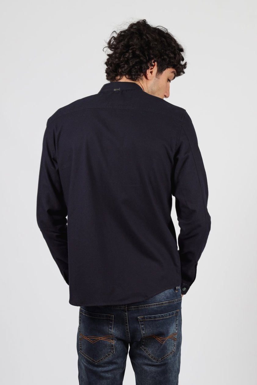 Navy Kempman Overshirt