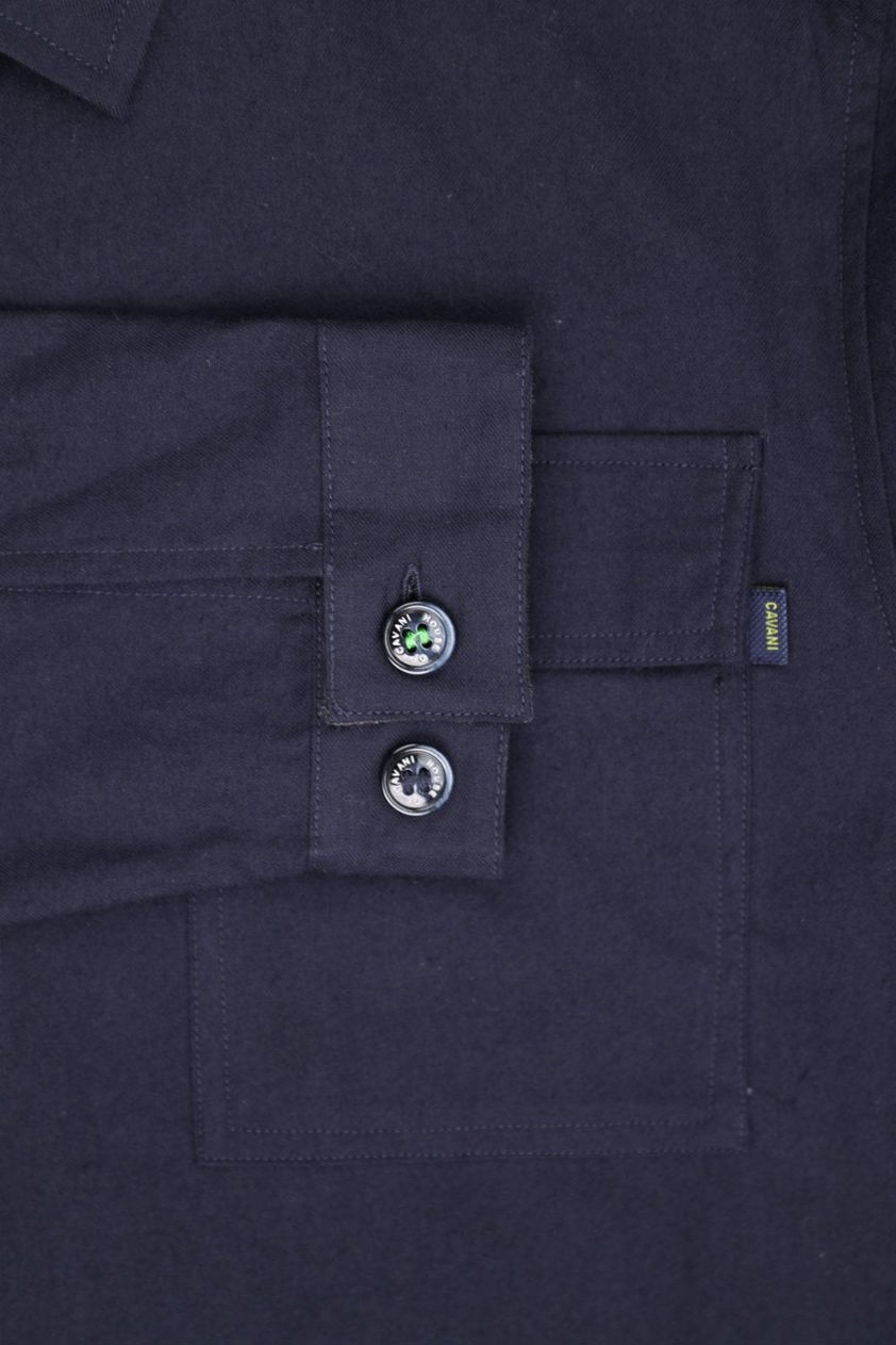 Navy Kempman Overshirt