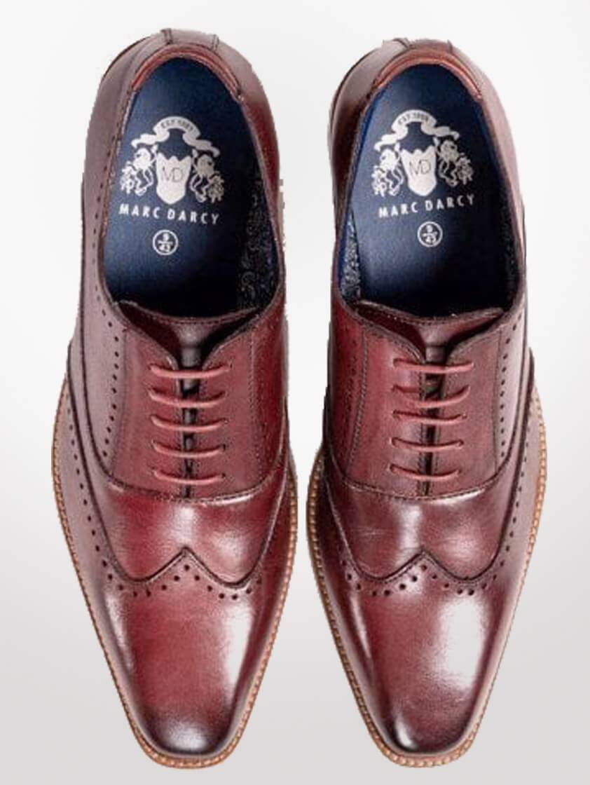 Wine Leather Carson Shoes