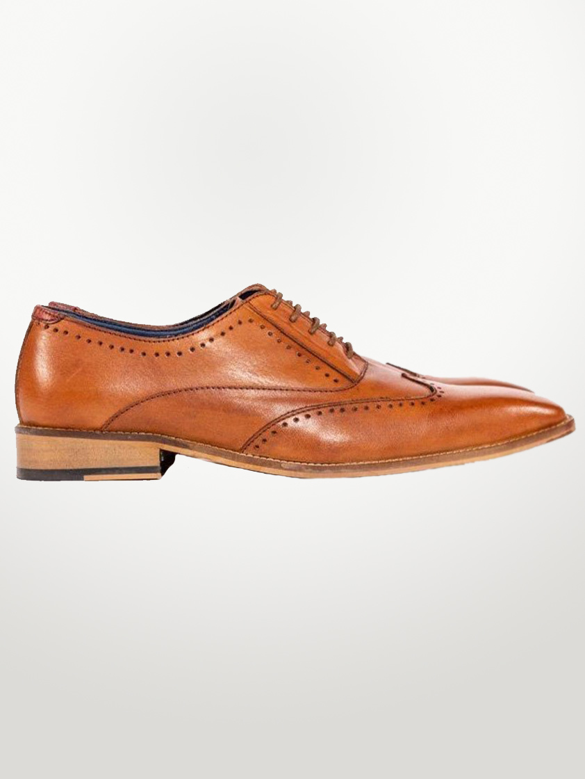 Tan Leather Carson Shoes