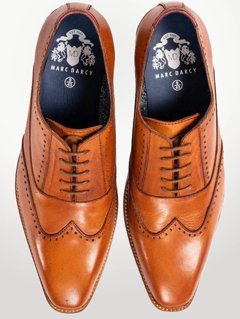 Tan Leather Carson Shoes