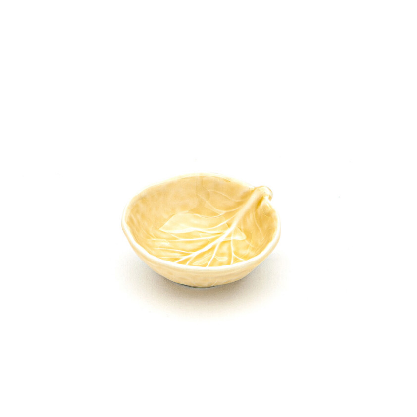 Yellow Bordallo Salt Bowls 8.0 cm Ø