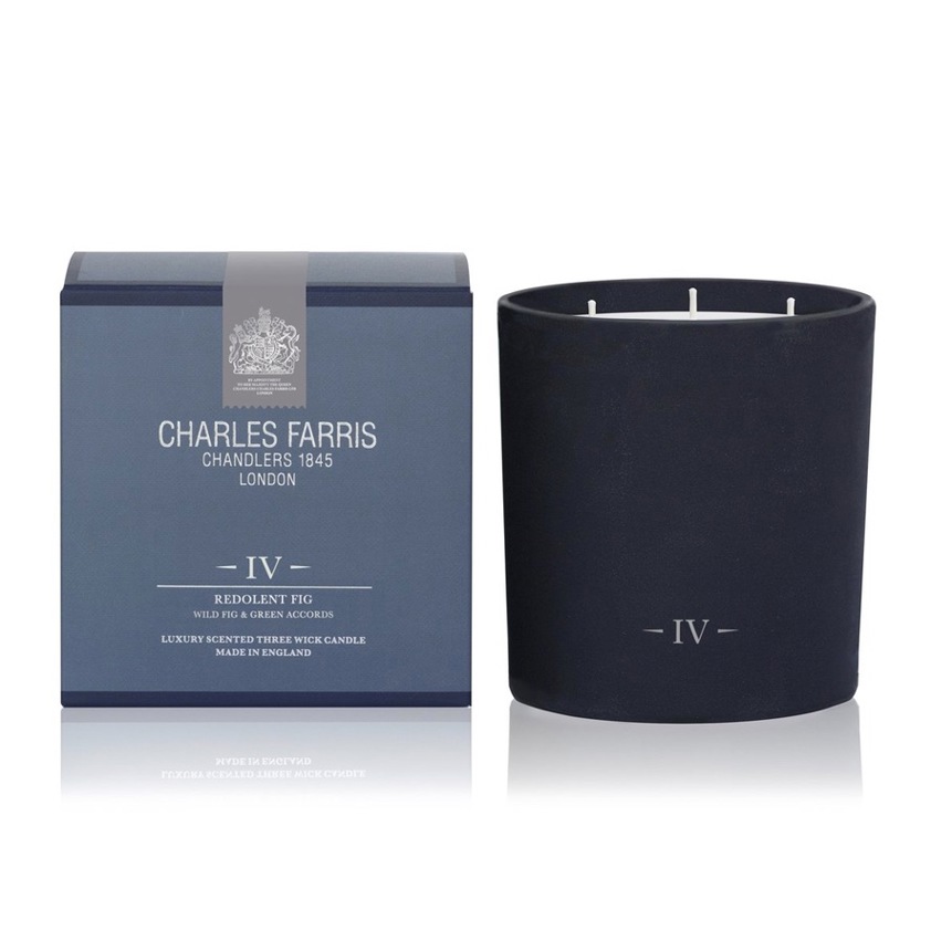 IV Redolent Fig Signature 3 Wick Scented Candles
