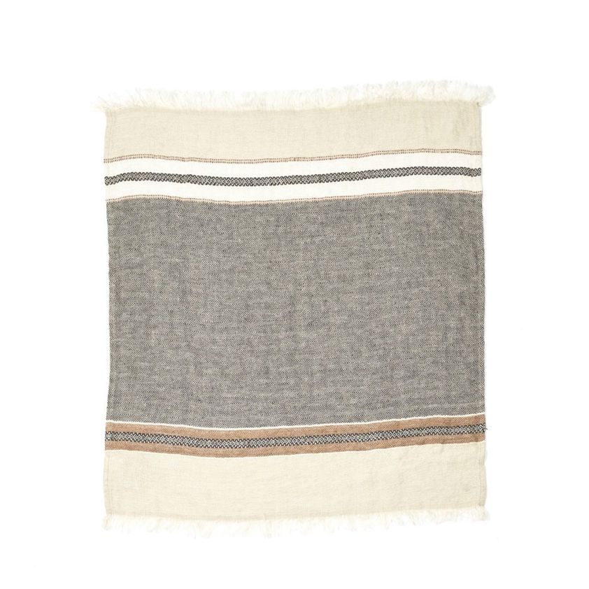 Beeswax Stripe Guest Towels 55 x 65cm