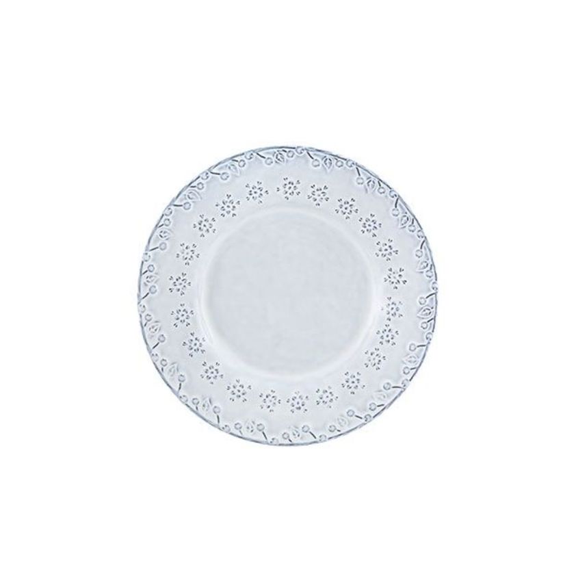 FLORA Dessert Plate 23cm White