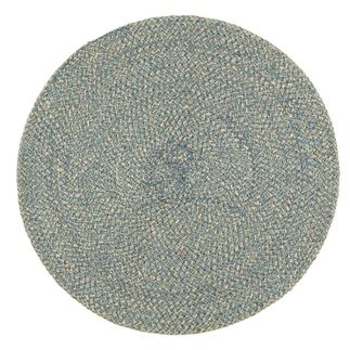 Gull Grey Woven Jute Placemats in Set of Four