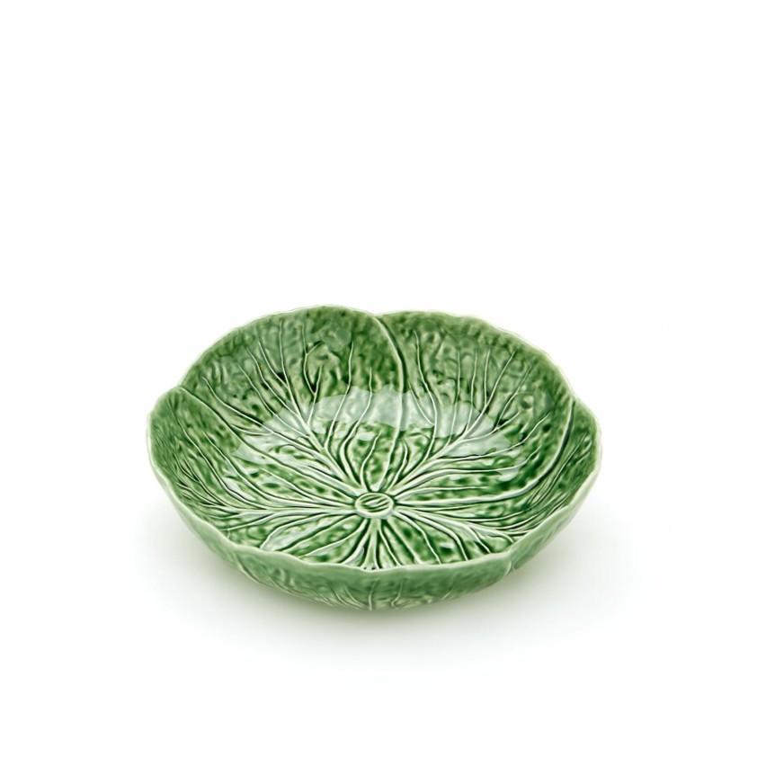 Green Bordallo Medium Cabbage Bowls 22.5 cm Ø