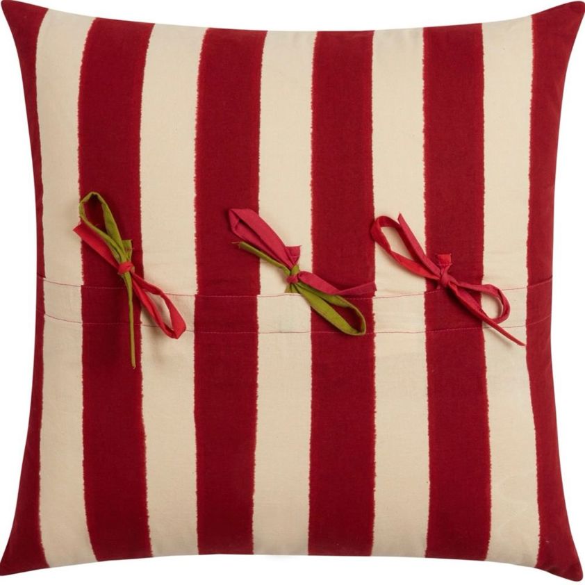 Green Nizam Stripes Lisa Corti 45 x 45 cm Cushions