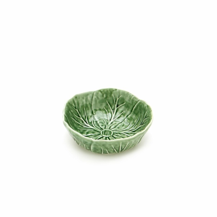 Green Bordallo Mini Cabbage Bowls 12 cm Ø