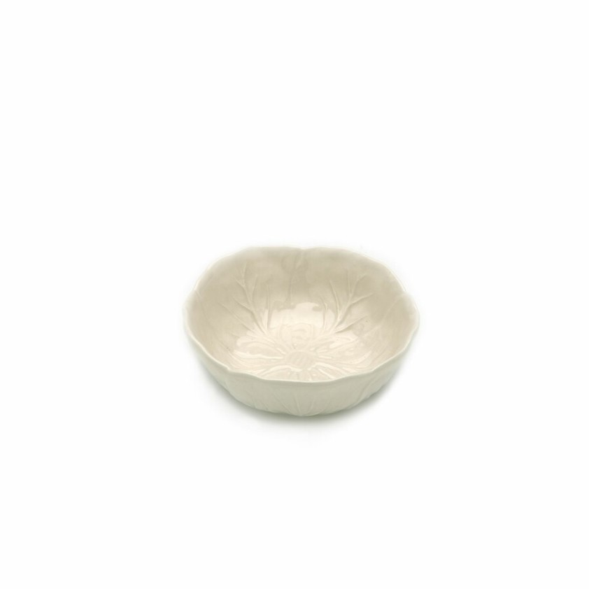 White Bordallo Mini Cabbage Bowls 12 cm Ø