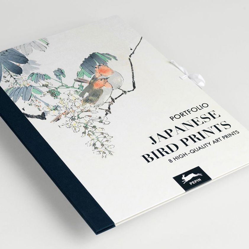 Japanese Birds Books of Art Portfolios