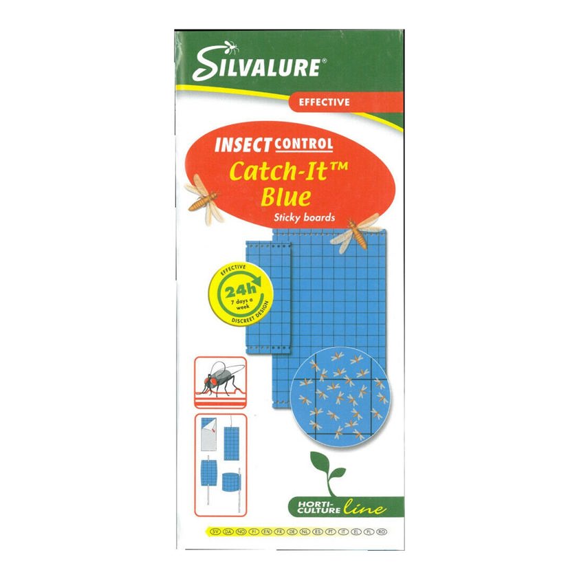 Insect Control Catch-It Blue Sticky Boards (for Thrips)