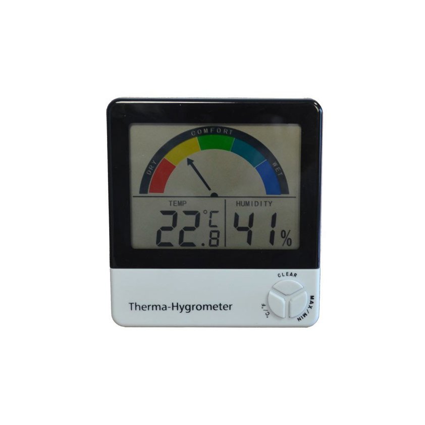 Therma Hygrometer with Comfort Zone Indication