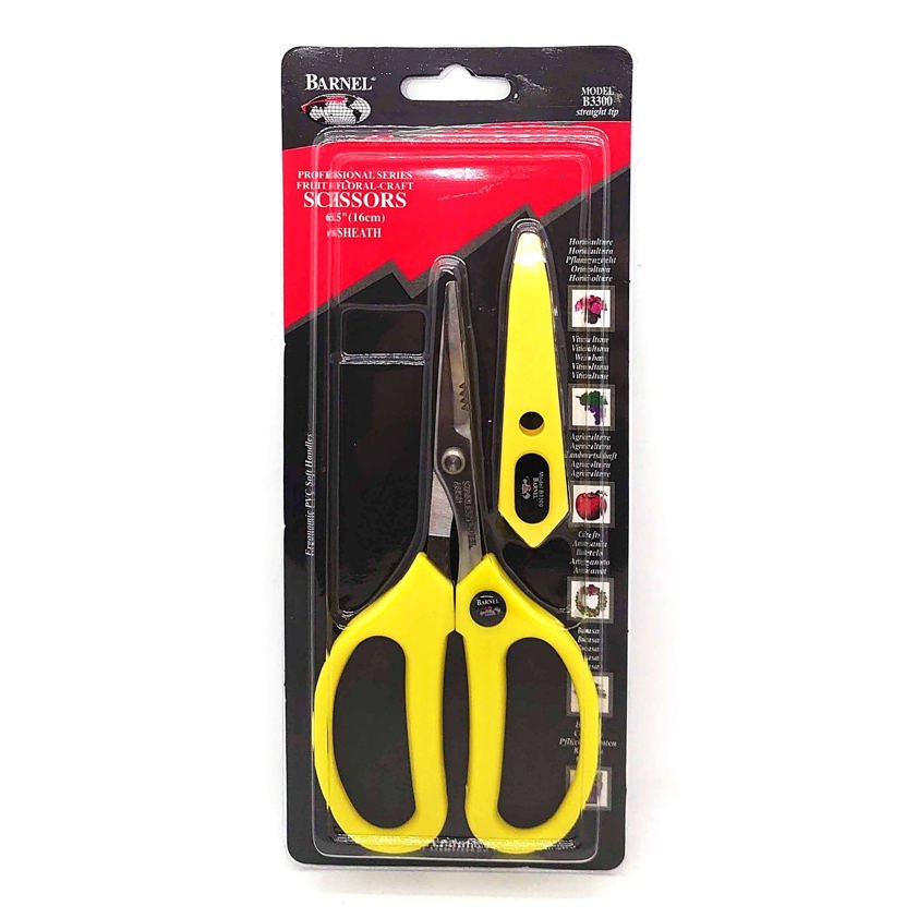 Professional Series Floral Scissors 6.5" (16cm) w/ Sheath