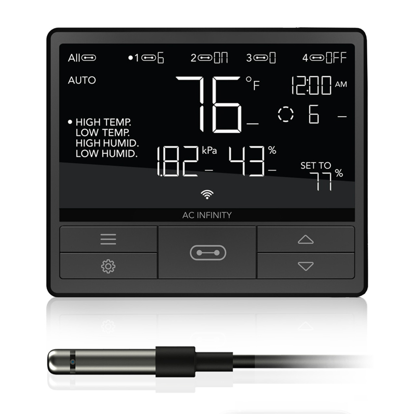 Controller 69 Pro - Bluetooth + WiFi Temperature & Humidity Fan Controller