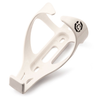 Clarks Polycarbonate Bottle Cage W/Bolts White