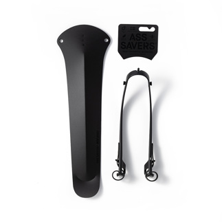 ASS SAVERS WIN WING GRAVEL - STEALTH BLACK - LIMITED ADDITION