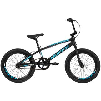 BLACK/BLUE LOGO HUFFY HX Pro Racer 20" Alloy BMX