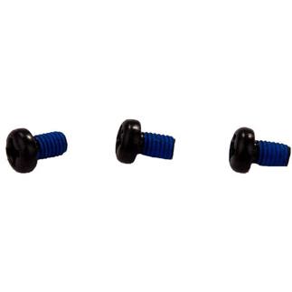 Black Du-Ep800 Cover Fixing Screws, Pack Of 3