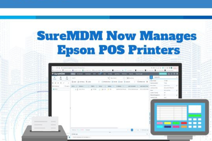SureMDM now manages Epson POS printers.