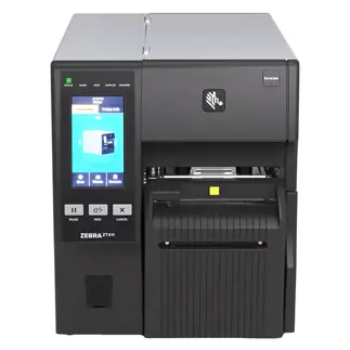 Zebra ZT411, 8 dots/mm (203 dpi), cutter, linerless, disp. (colour), RTC, USB, RS232, BT, Ethernet, ZPL, ZPLII