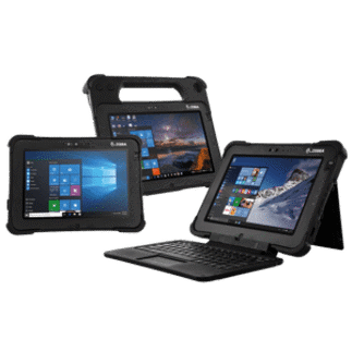 Zebra L10 Series, 25,7cm (10,1''), QWERTZ, USB, USB-C, BT, Ethernet, Wi-Fi, 4G, NFC, SSD, 10 IoT Enterprise