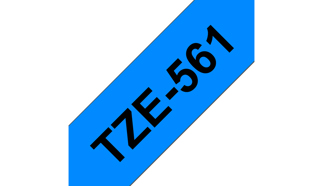 Brother TZE-561 DirectLabel black on blue Laminat 36mm x 8m for Brother P-Touch TZ 3.5-36mm/HSE/6-36mm