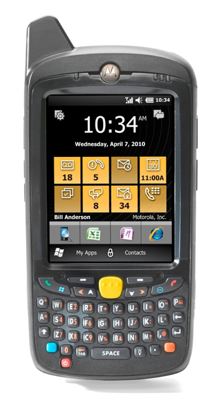 Zebra MC65 handheld mobile computer 8.89 cm (3.5") Touchscreen 359 g Black